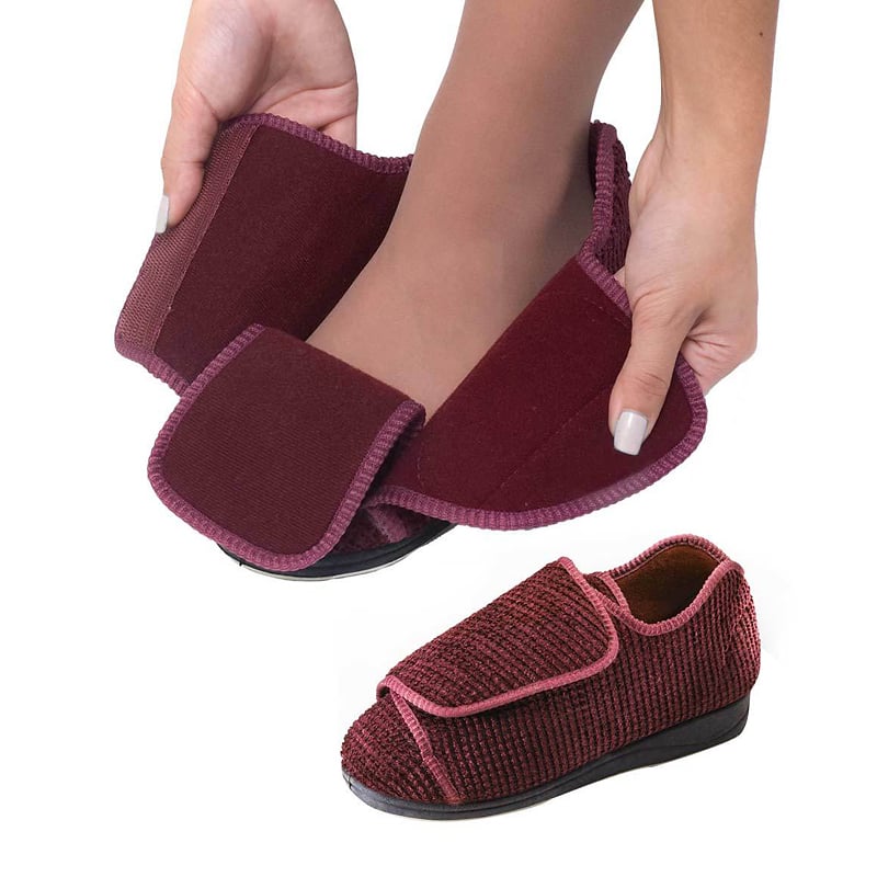 Mens Extra Wide Slippers For Swollen Feet