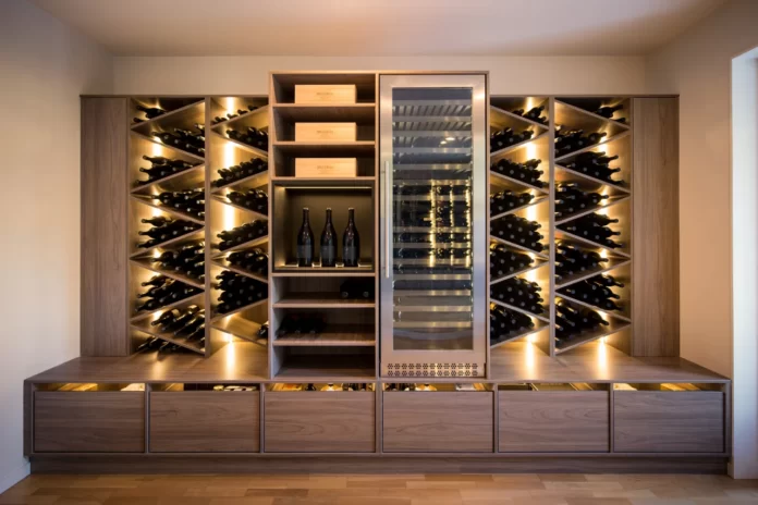 modern wine rack perth