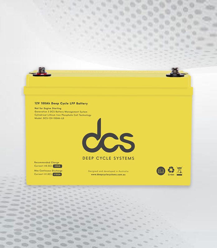 marine deep cycle battery 100ah