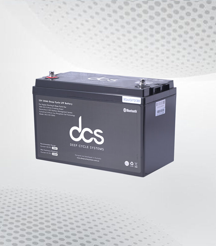 12V 120Ah Deep-Cycle-Batterie